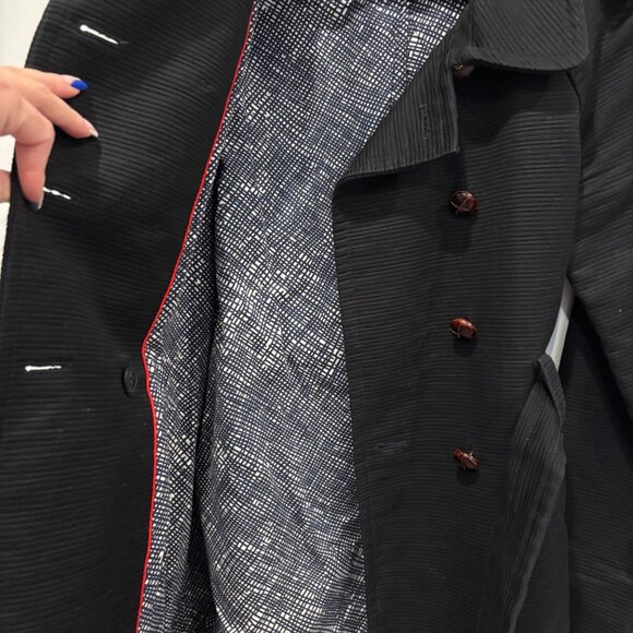 Marc Jacobs Trench Coat with Belted Waist - Picture 4 of 6